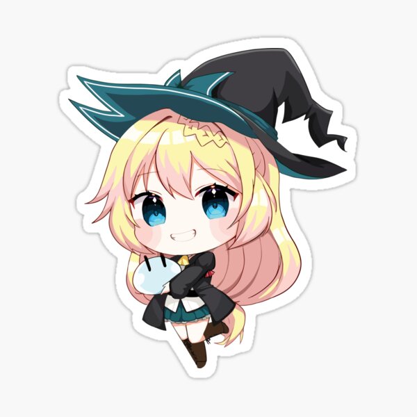 Vista previa del artículo con la obra «Azusa Aizawa Chibi Slime Taoshite 300 Nen», diseñado y vendido por WeeabooClub.