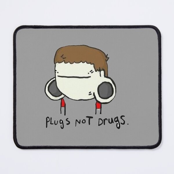 Item preview, plugs not drugs (male) designed and sold by brendonlantern.