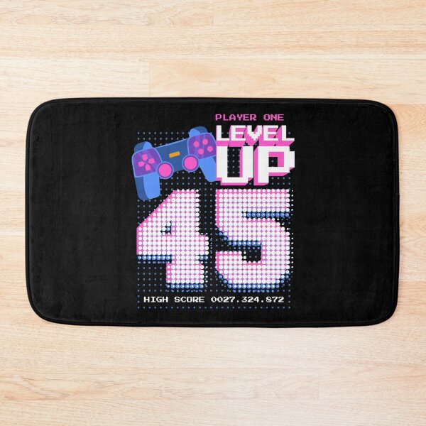 Item preview, Player One Level Up 45 designed and sold by patternprint1.