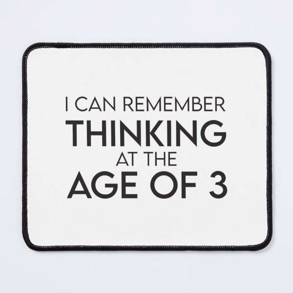 Item preview, i can remember thinking at the age of 3, katt williams funny quote designed and sold by SundownTShirtss.