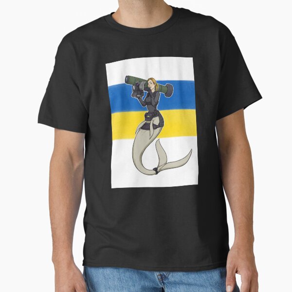 Item preview, Saint Javelin - The protector of Ukraine       designed and sold by FunnnyPalmTees.