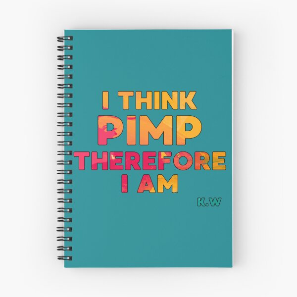 Item preview, I think pimp therefore i am    designed and sold by SundownTShirtss.