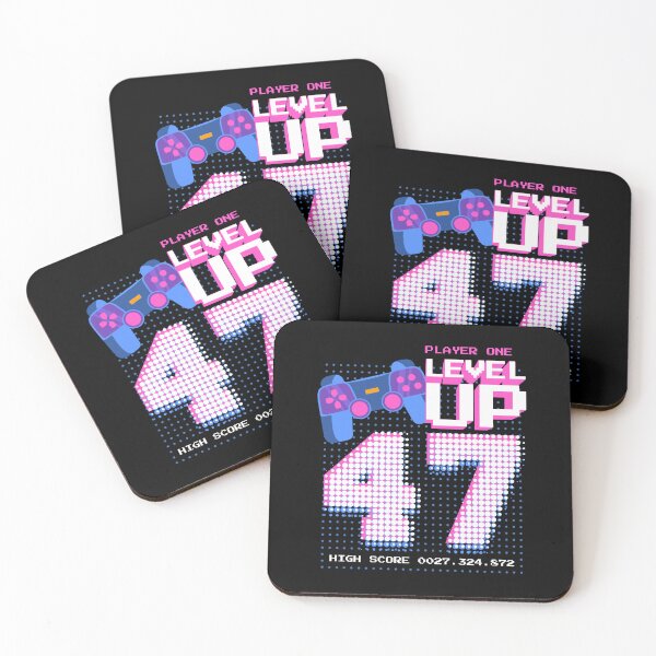 Item preview, Player One Level Up 47 designed and sold by patternprint1.
