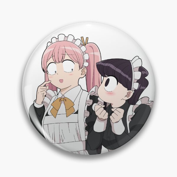 Item preview, Maid Komi and Trapdano designed and sold by ChibiCheems.