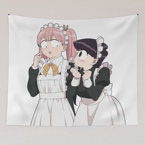 Item preview, Maid Komi and Trapdano designed and sold by ChibiCheems.
