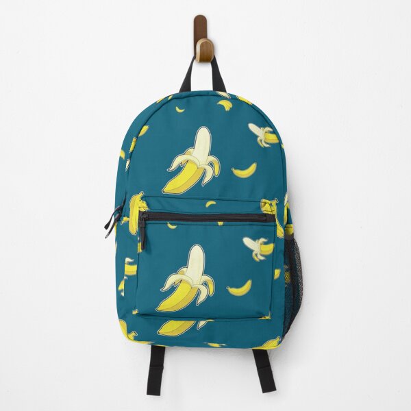 Item preview, Bananas on the Mind - Pattern on Blue Graphic designed and sold by brendonlantern.