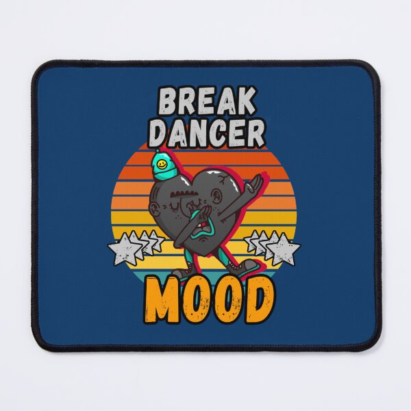Item preview, BREAK DANCER MOOD, MOODY DABBING DESIGN VINTAGE RETRO AND COLORFUL PERFECT FOR BREAK DANCIN designed and sold by brendonlantern.