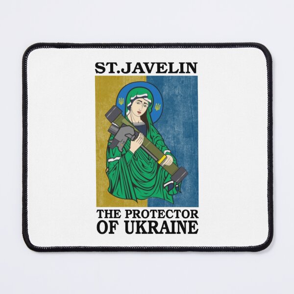 Item preview, Saint Javelin Protector of Ukraine designed and sold by FunnnyPalmTees.