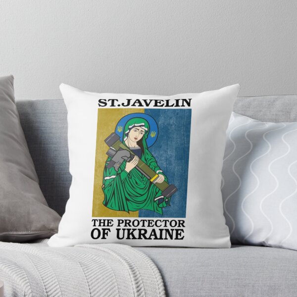 Item preview, Saint Javelin Protector of Ukraine designed and sold by FunnnyPalmTees.