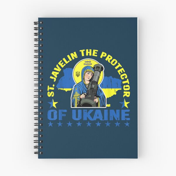 Artikelvorschau, Der Beschützer der Ukraine St Javelin Saint Ukraine Flag , Javelin Der Beschützer der Ukraine St entworfen und verkauft von FunnnyPalmTees.