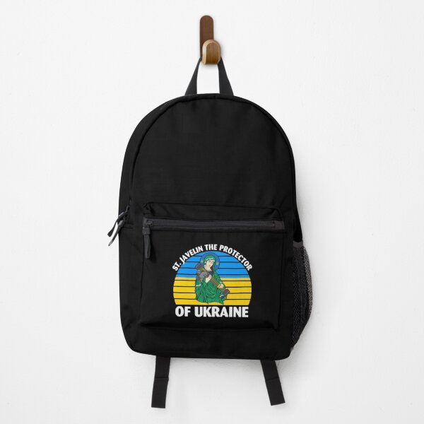Item preview, Saint Javelin The Protector of Ukraine Ukrainian Flag designed and sold by FunnnyPalmTees.