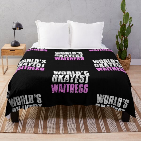 Item preview, Worlds Okayest Waitress designed and sold by FNStuff.