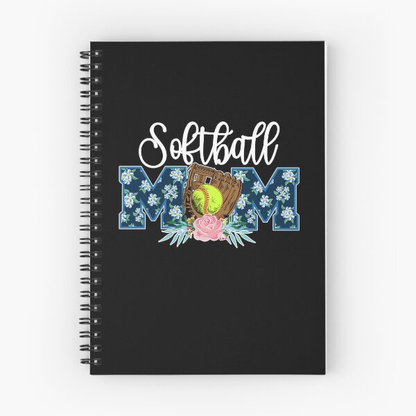 Item preview, Softball Mom Fastpitch Guante Flor Rosa designed and sold by 99Fastpitch.