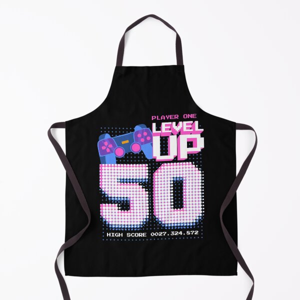 Item preview, Player One Level Up 50 designed and sold by patternprint1.