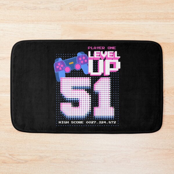 Item preview, Player One Level Up 51 designed and sold by patternprint1.