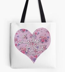 Dame Teile Floral Logo Herz Tote Bag
