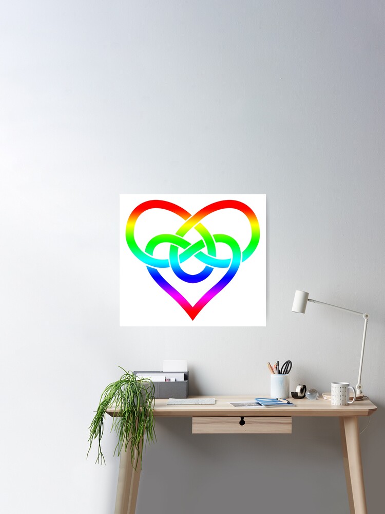 I got a bunch of requests for variations of my infinity heart design. Yay  for inclusion! Desktop and mobile wallpapers of each in comments. :  r/polyamory