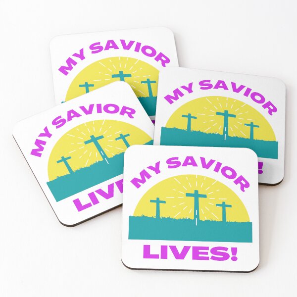 Item preview, Savior Lives Easter Quote designed and sold by garmentoffaith.