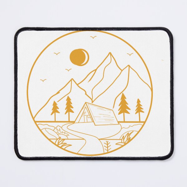 Item preview, mountain river and my cozy home designed and sold by gagarotak.