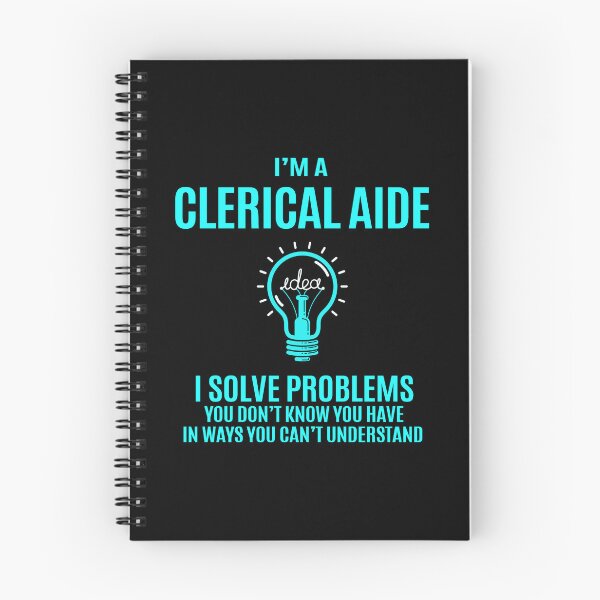 Item preview, Clerical Aide - I Solve Problems Job Gift designed and sold by melissaval2.