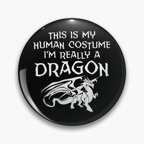 Artikelvorschau, Ceci est mon costume humain Je suis vraiment un dragon . wesentlich entworfen und verkauft von sonierfijesk.