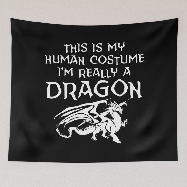 Item preview, Ceci est mon costume humain Je suis vraiment un dragon . essentiel designed and sold by sonierfijesk.