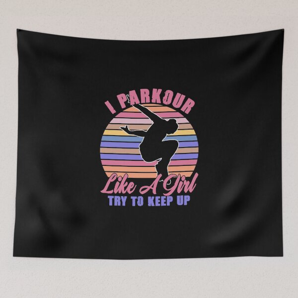Item preview, Funny Freerunning Stunts Humor For Parkour Lovers Freerunner designed and sold by Nessshirts.