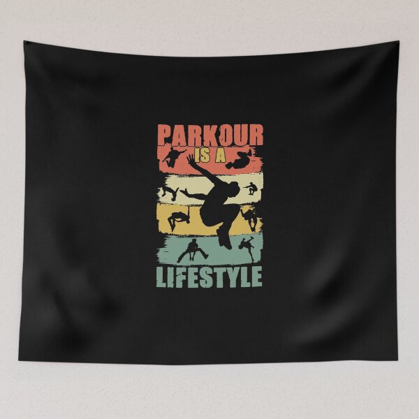 Item preview, Parkour Freerunning Tricks For A Freestyle Free Runner Lover designed and sold by Nessshirts.