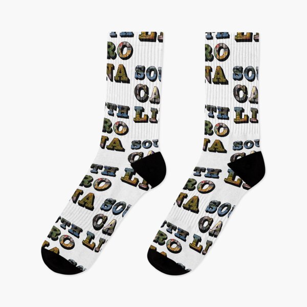 Item preview, South Carolina w/ National Landmarks designed and sold by Pajamurai.