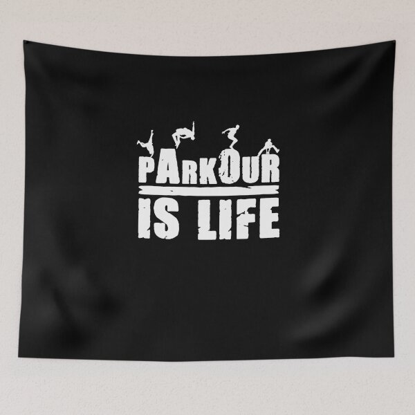 Item preview, Parkourlife For A Freestyle Free Runner Freerunning Lovers designed and sold by Nessshirts.