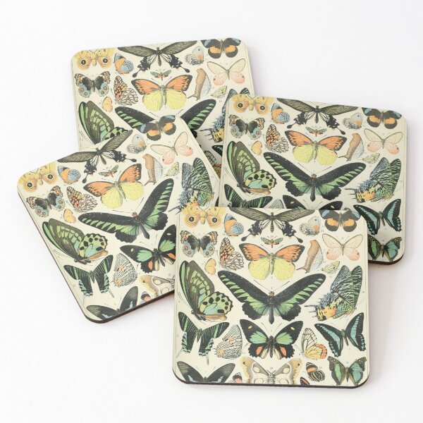 Item preview, Papillons B - Adolphe Millot designed and sold by starrylite.