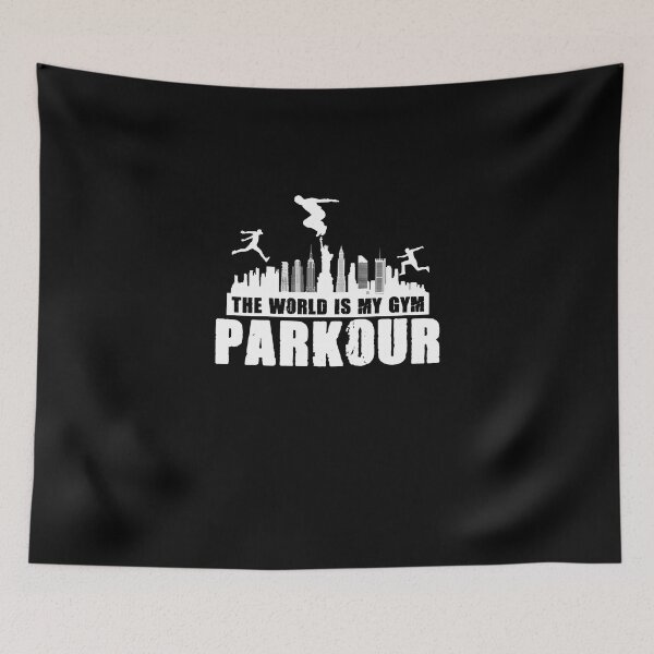 Item preview, The World Is My Parkour For A Freerunner Freerunning Lover designed and sold by Nessshirts.