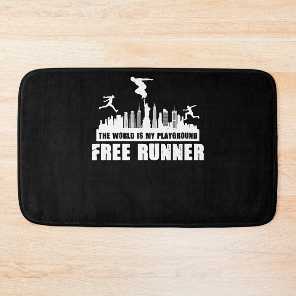 Item preview, The World Is My Playground For Freerunners Freerunning Lover designed and sold by Nessshirts.
