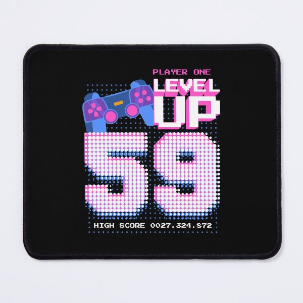 Item preview, Player One Level Up 59 designed and sold by patternprint1.