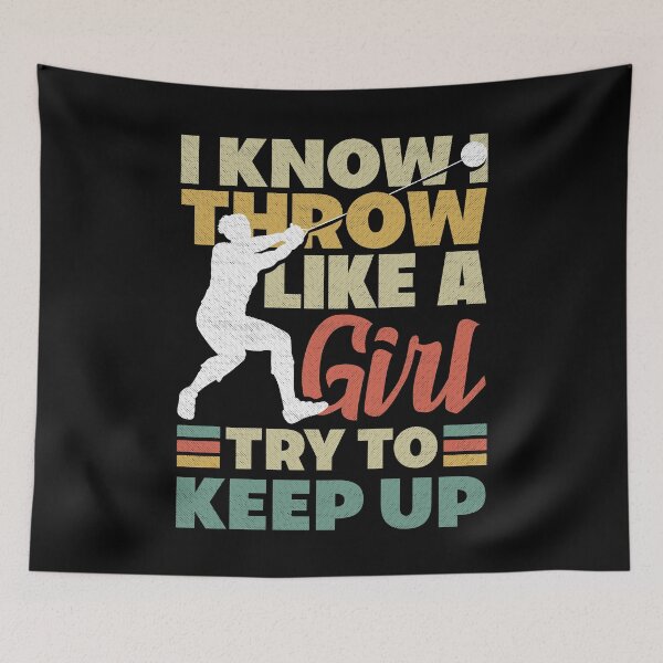 Item preview, Track and Field Hammer Throwing Female Thrower designed and sold by ShopTheStyle.