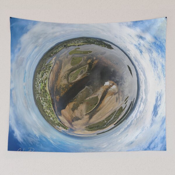 Item preview, Lakeside Mallacoota Tiny Planet #2 of 4 Autumn 22 designed and sold by Colin Dixon.