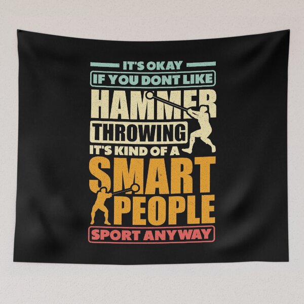 Item preview, Track and Field Hammer Throwing Thrower Funny Quote designed and sold by ShopTheStyle.