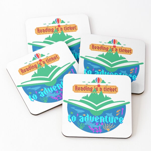 Item preview, Leer es un boleto a la aventura designed and sold by Raju-Creative.