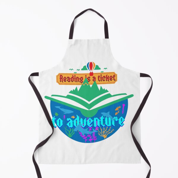 Item preview, Reading is a ticket to adventure designed and sold by Raju-Creative.