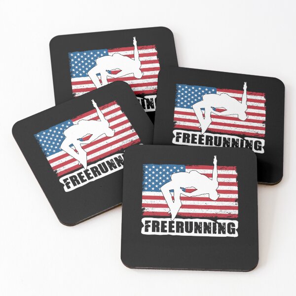 Item preview, Patriotic Freerunning For Freestyle Freerunner Parkour Lover designed and sold by Nessshirts.