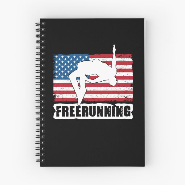 Item preview, Patriotic Freerunning For Freestyle Freerunner Parkour Lover designed and sold by Nessshirts.