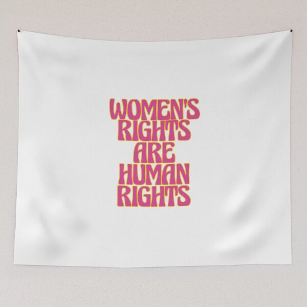 Item preview, WOMEN'S RIGHTS ARE HUMAN RIGHTS designed and sold by divinefemme.