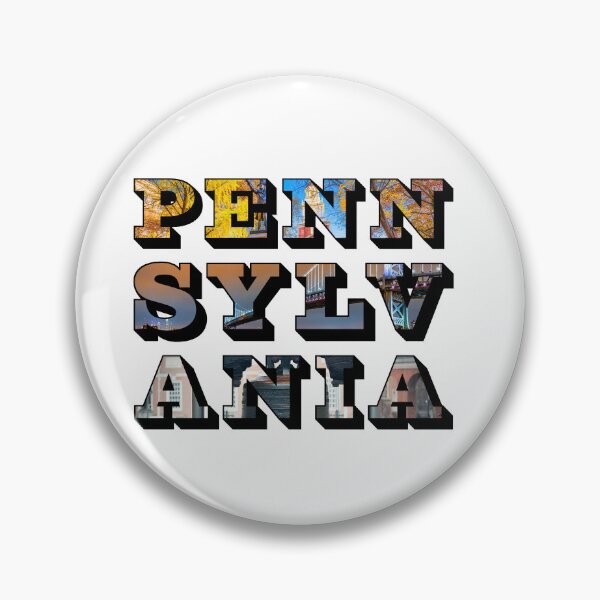 Item preview, Pennsylvania w/ Historic Landmarks designed and sold by Pajamurai.