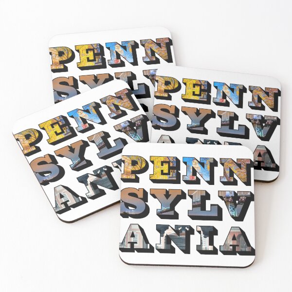 Item preview, Pennsylvania w/ Historic Landmarks designed and sold by Pajamurai.