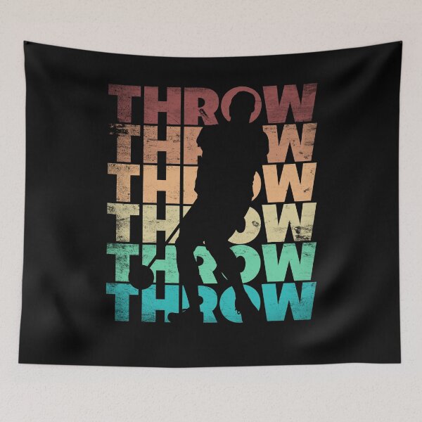 Item preview, Track and Field Hammer Throwing Thrower Silhouette designed and sold by ShopTheStyle.