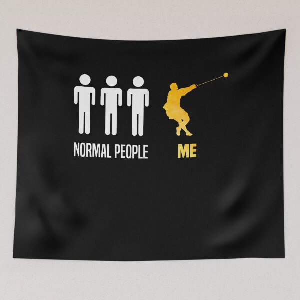 Item preview, Track and Field Hammer Throwing Thrower Normal People Me designed and sold by ShopTheStyle.