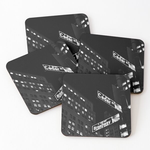 Item preview, New York City Street Sign in Black and White designed and sold by CarolinaReina.