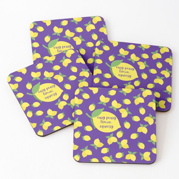 Item preview, Easy Peasy Lemon Squeezy Purple designed and sold by chayse-holden.