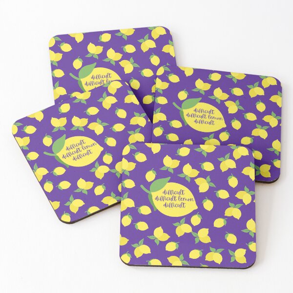 Item preview, Difficult Difficult Lemon Difficult Purple designed and sold by chayse-holden.