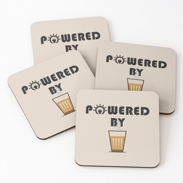 Item preview, Powered by tea designed and sold by Graphadora.